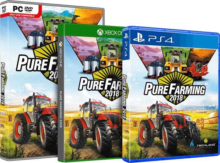Pure Farming 2018 platform boxes
